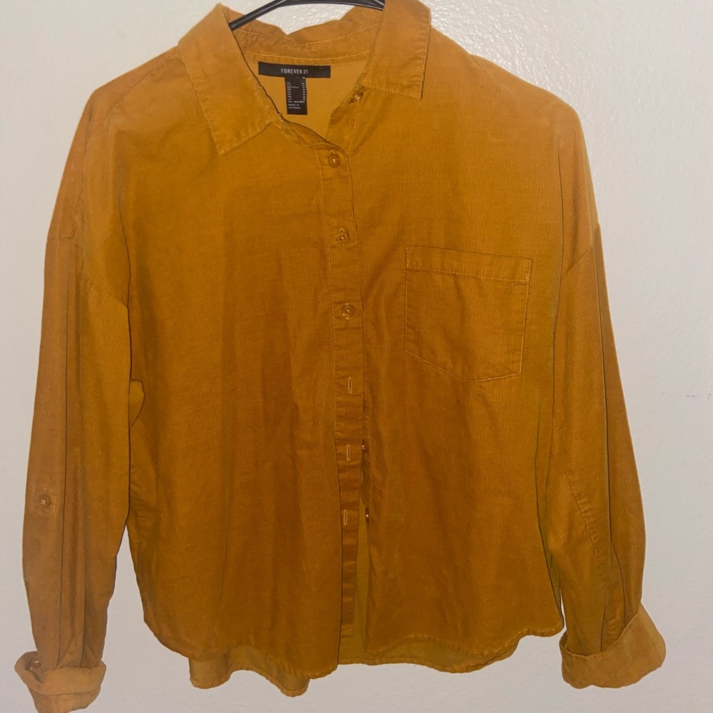 Corduroy  button up / flannel